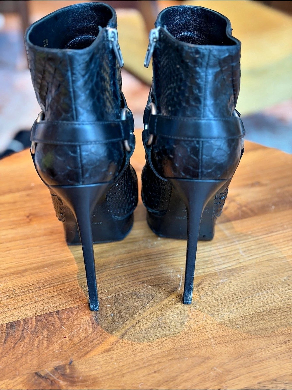Saint Laurent Python Booties / EU 39 - Picture 5 of 10